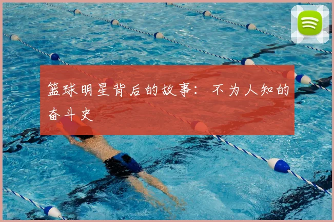 篮球明星背后的故事：不为人知的奋斗史